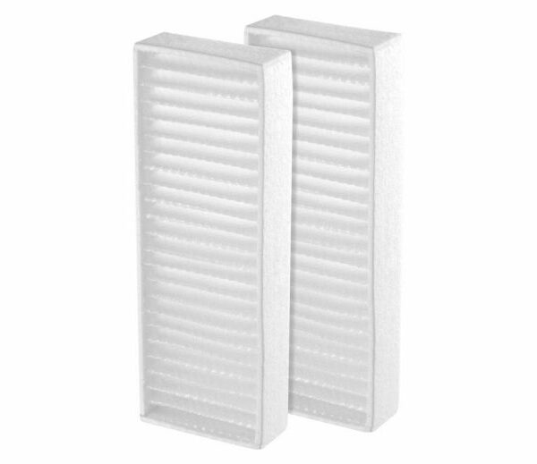 TDFILHEC2 / 2 filtres à poussière de carbone