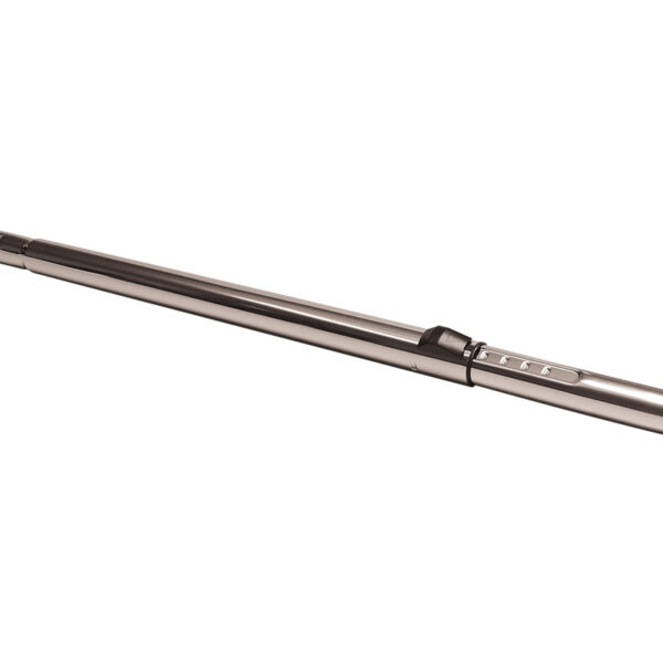 TBMANEX2 Canne télescopique en acier inoxydable avec trou d'ajustement - 64 à 104 cm